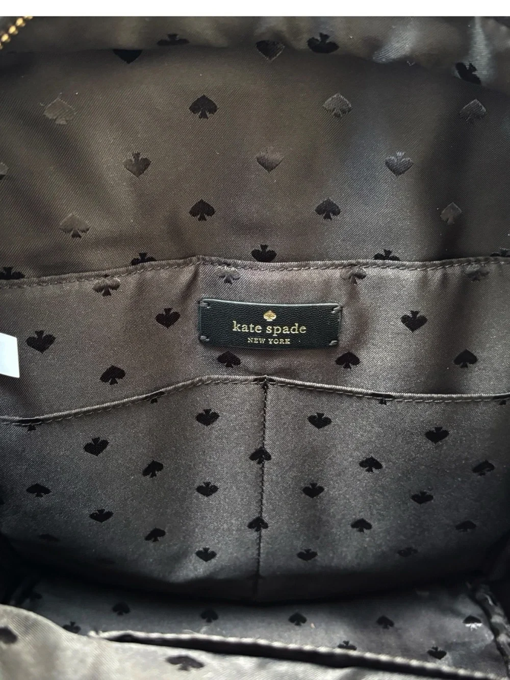 Kate Spade Chelsea Medium Nylon Backpack in Black